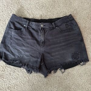 Aerie stretchy jean shorts